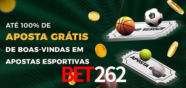 bet262 Ate 100% de Aposta Gratis