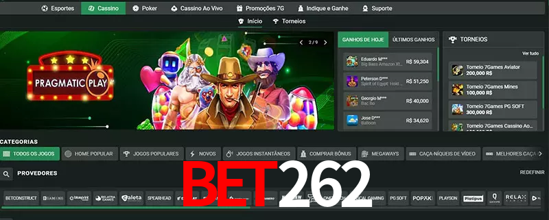 cassino bet262